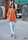 Crystal Vol 2 By Kadlee Rayon Wrinkle Western Ladies Top Exporters In India
